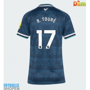 Billiga Newcastle United Bazoumana Toure #17 Bortatröja Dam 2026-27 Kortärmad